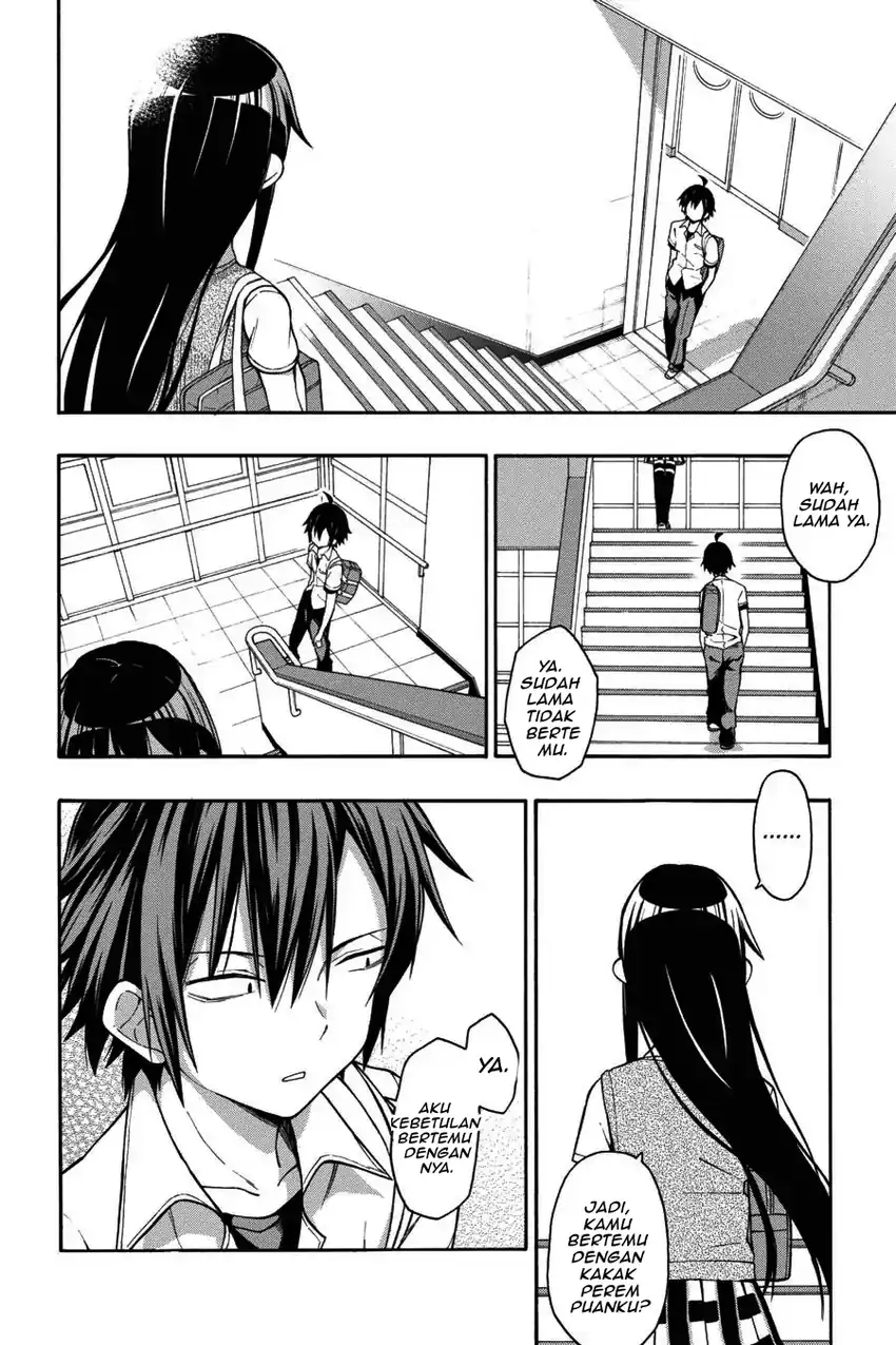 Yahari Ore no Seishun Love Come wa Machigatteiru @comic Chapter 34 Gambar 18