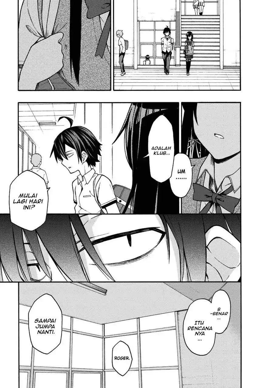 Yahari Ore no Seishun Love Come wa Machigatteiru @comic Chapter 34 Gambar 19