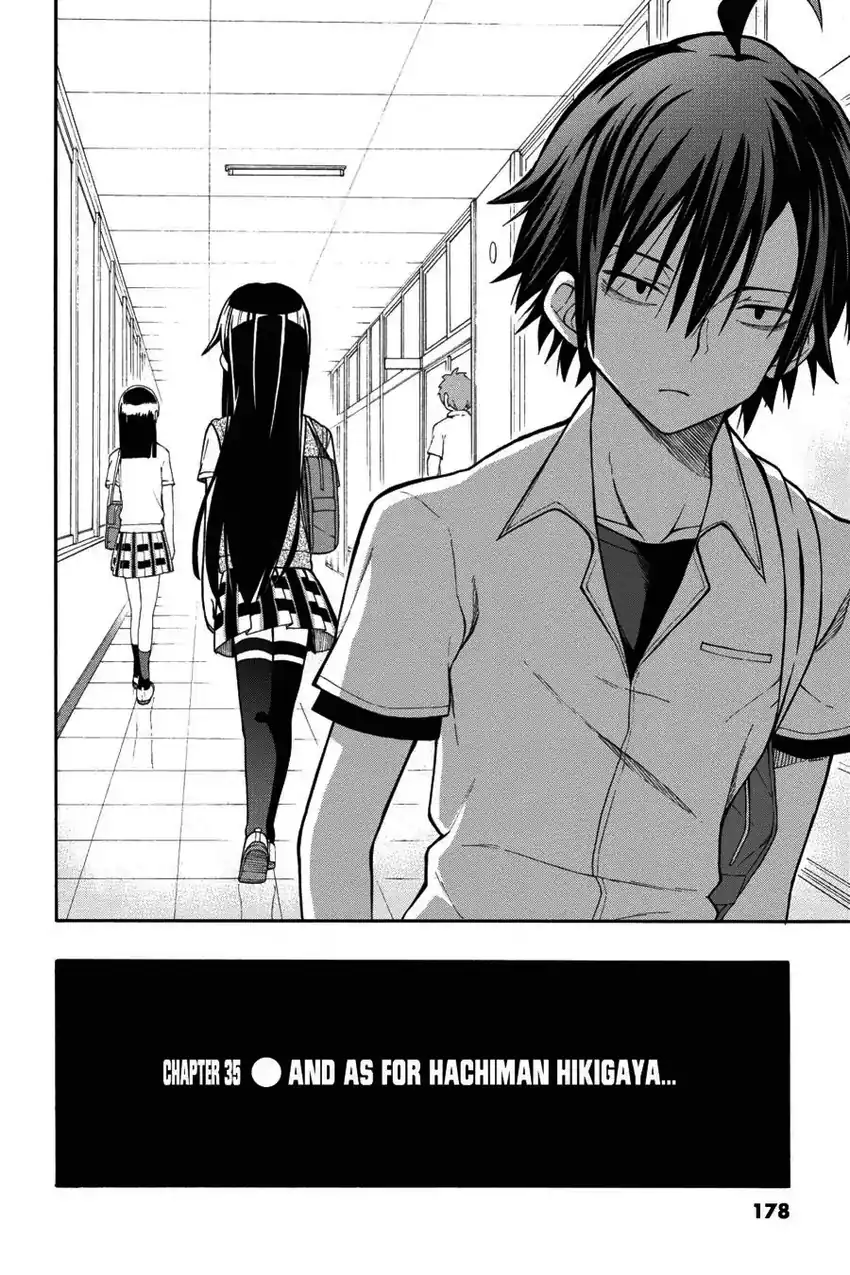 Yahari Ore no Seishun Love Come wa Machigatteiru @comic Chapter 34 Gambar 23