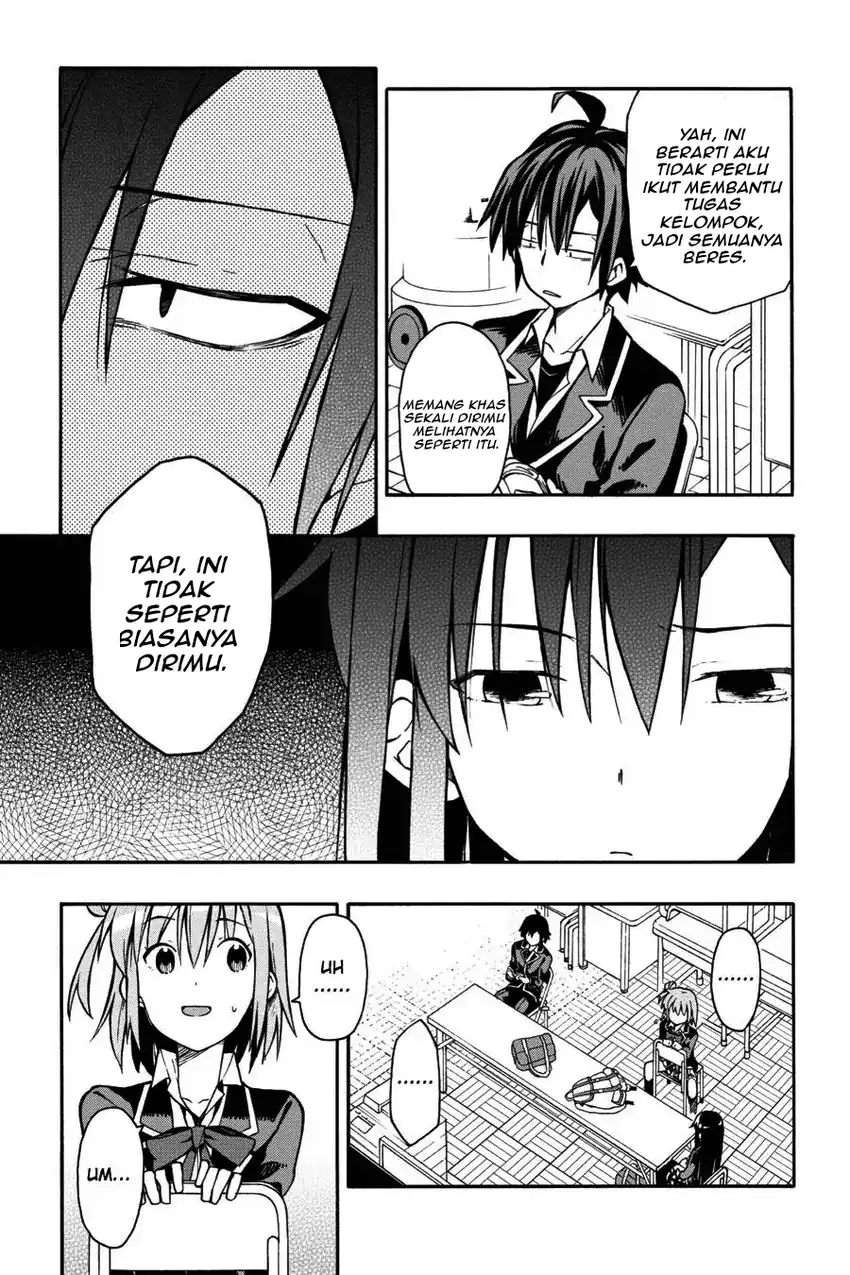 Yahari Ore no Seishun Love Come wa Machigatteiru @comic Chapter 35 Gambar 20