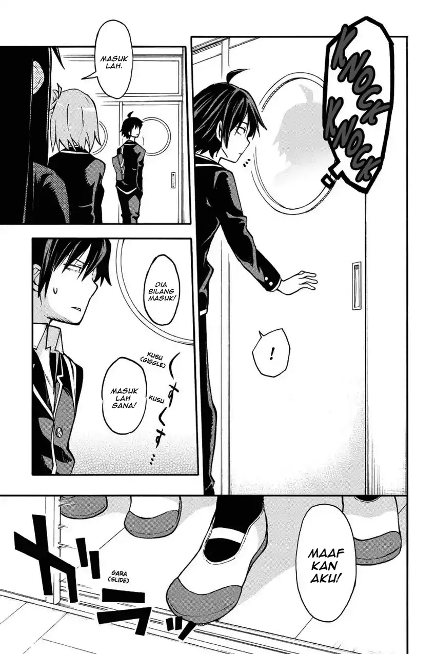 Yahari Ore no Seishun Love Come wa Machigatteiru @comic Chapter 35 Gambar 22