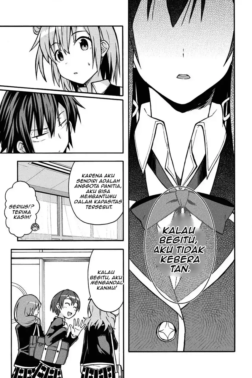 Yahari Ore no Seishun Love Come wa Machigatteiru @comic Chapter 35 Gambar 26