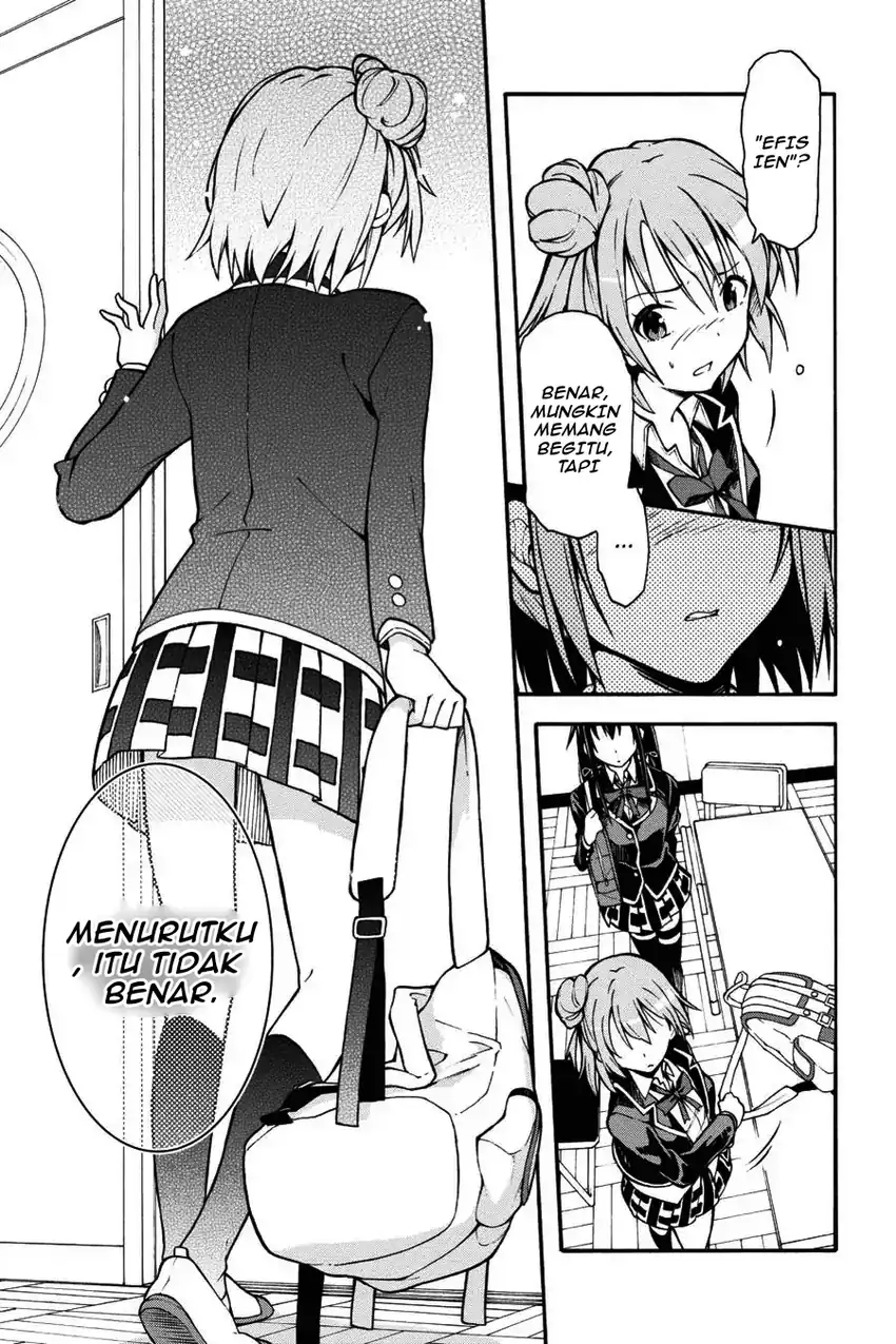 Yahari Ore no Seishun Love Come wa Machigatteiru @comic Chapter 35 Gambar 28