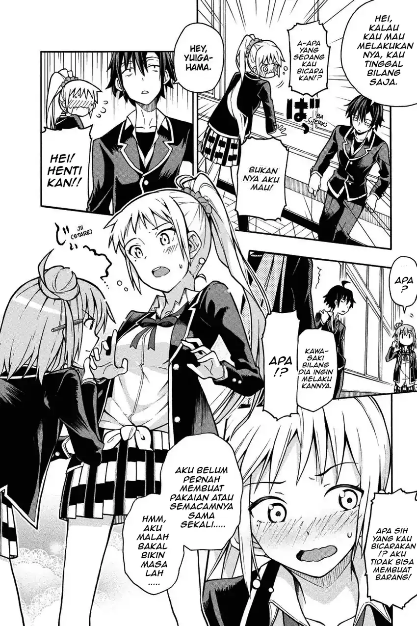 Yahari Ore no Seishun Love Come wa Machigatteiru @comic Chapter 36 Gambar 18