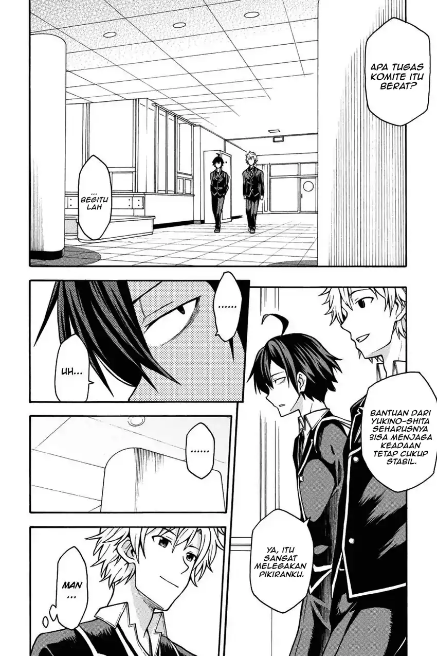Yahari Ore no Seishun Love Come wa Machigatteiru @comic Chapter 36 Gambar 22