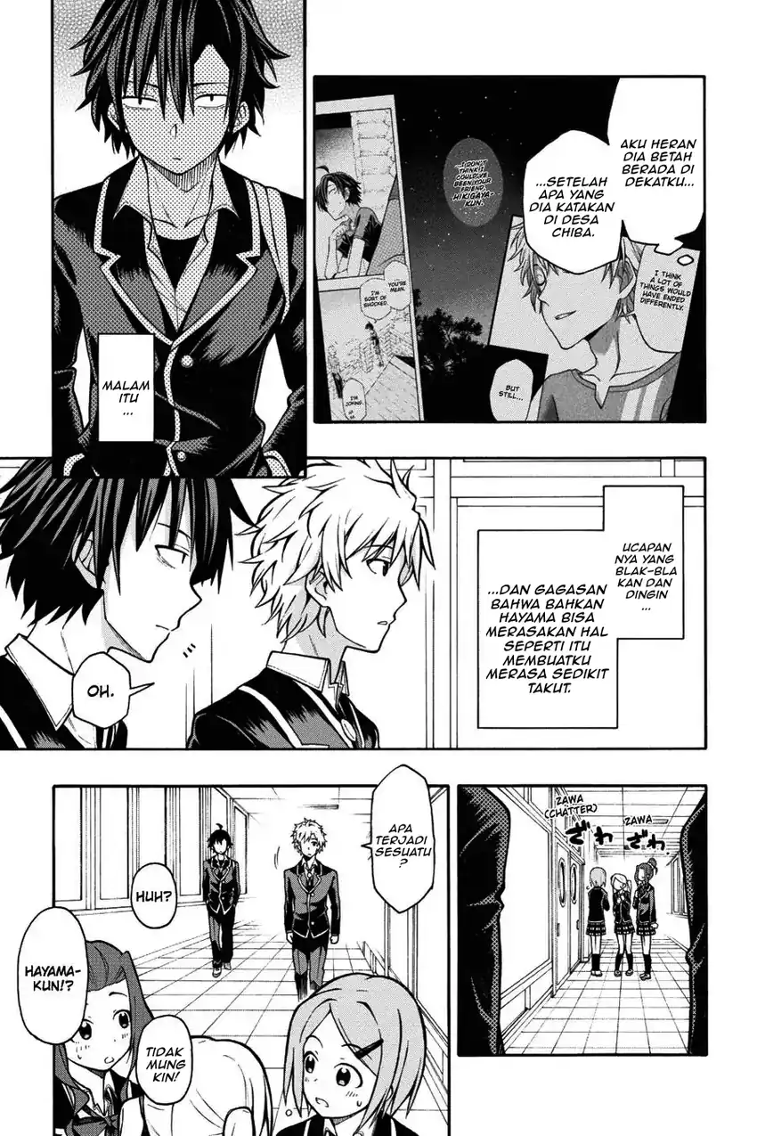 Yahari Ore no Seishun Love Come wa Machigatteiru @comic Chapter 36 Gambar 23