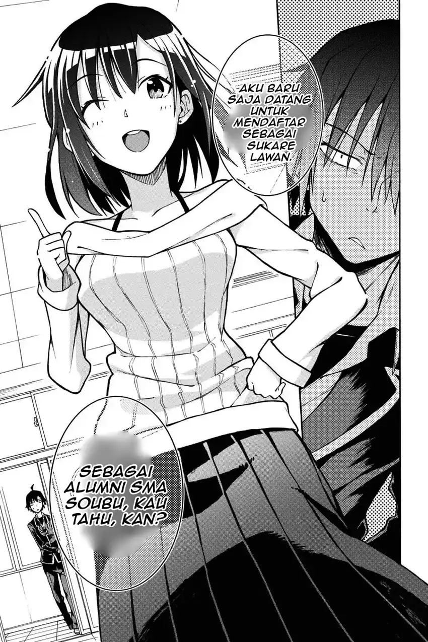 Yahari Ore no Seishun Love Come wa Machigatteiru @comic Chapter 36 Gambar 25