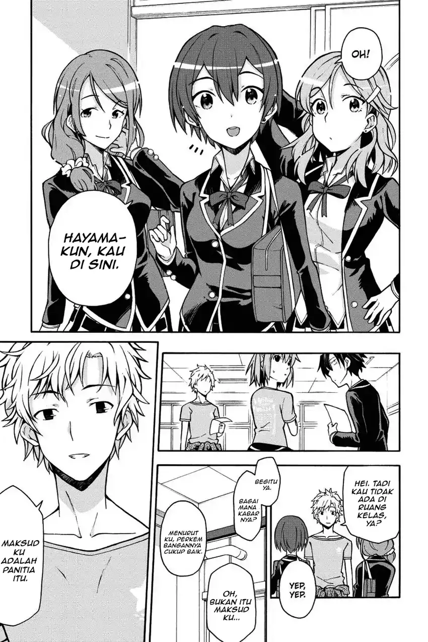 Yahari Ore no Seishun Love Come wa Machigatteiru @comic Chapter 37 Gambar 17