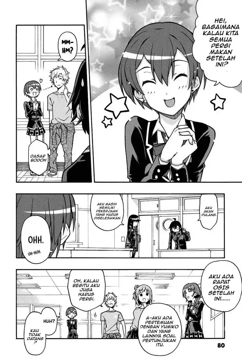 Yahari Ore no Seishun Love Come wa Machigatteiru @comic Chapter 37 Gambar 22