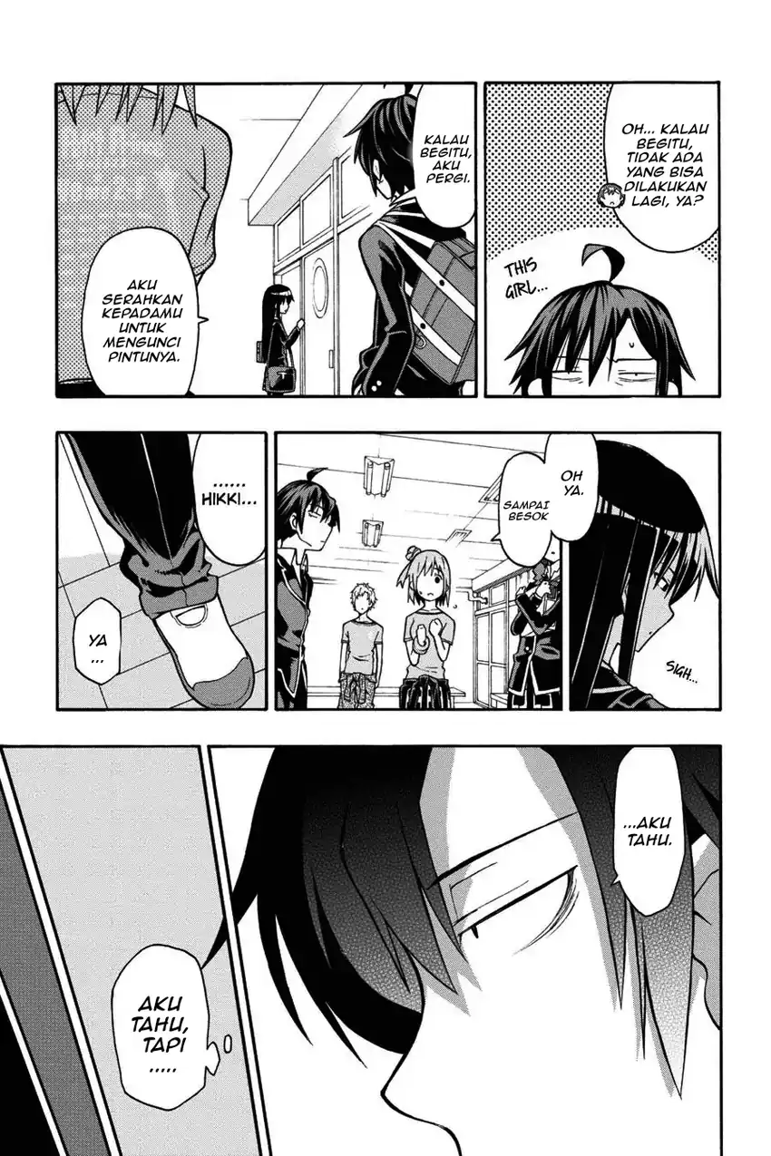Yahari Ore no Seishun Love Come wa Machigatteiru @comic Chapter 37 Gambar 23