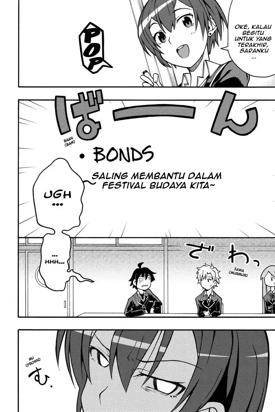 Yahari Ore no Seishun Love Come wa Machigatteiru @comic Chapter 38 Gambar 24