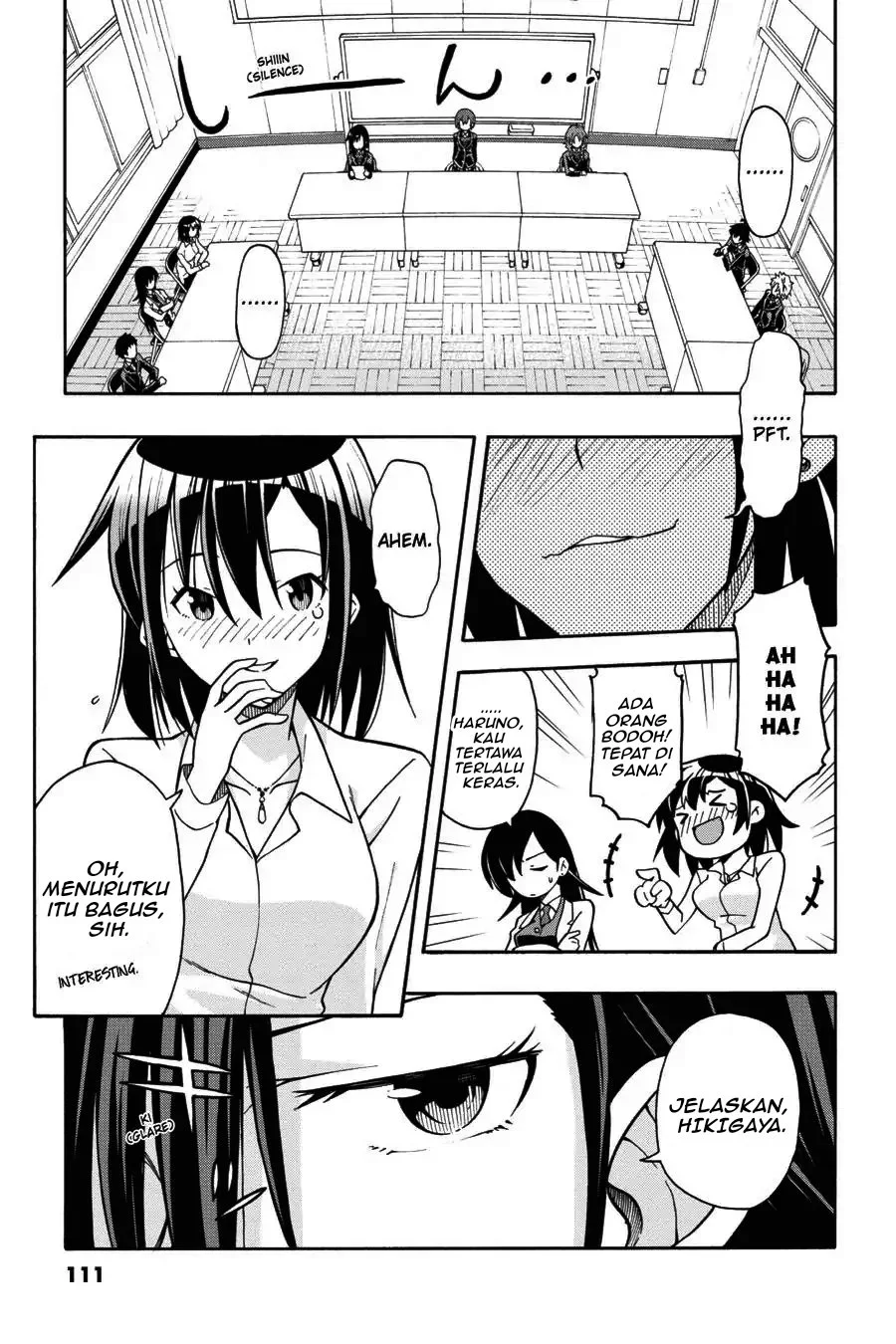Yahari Ore no Seishun Love Come wa Machigatteiru @comic Chapter 38 Gambar 27