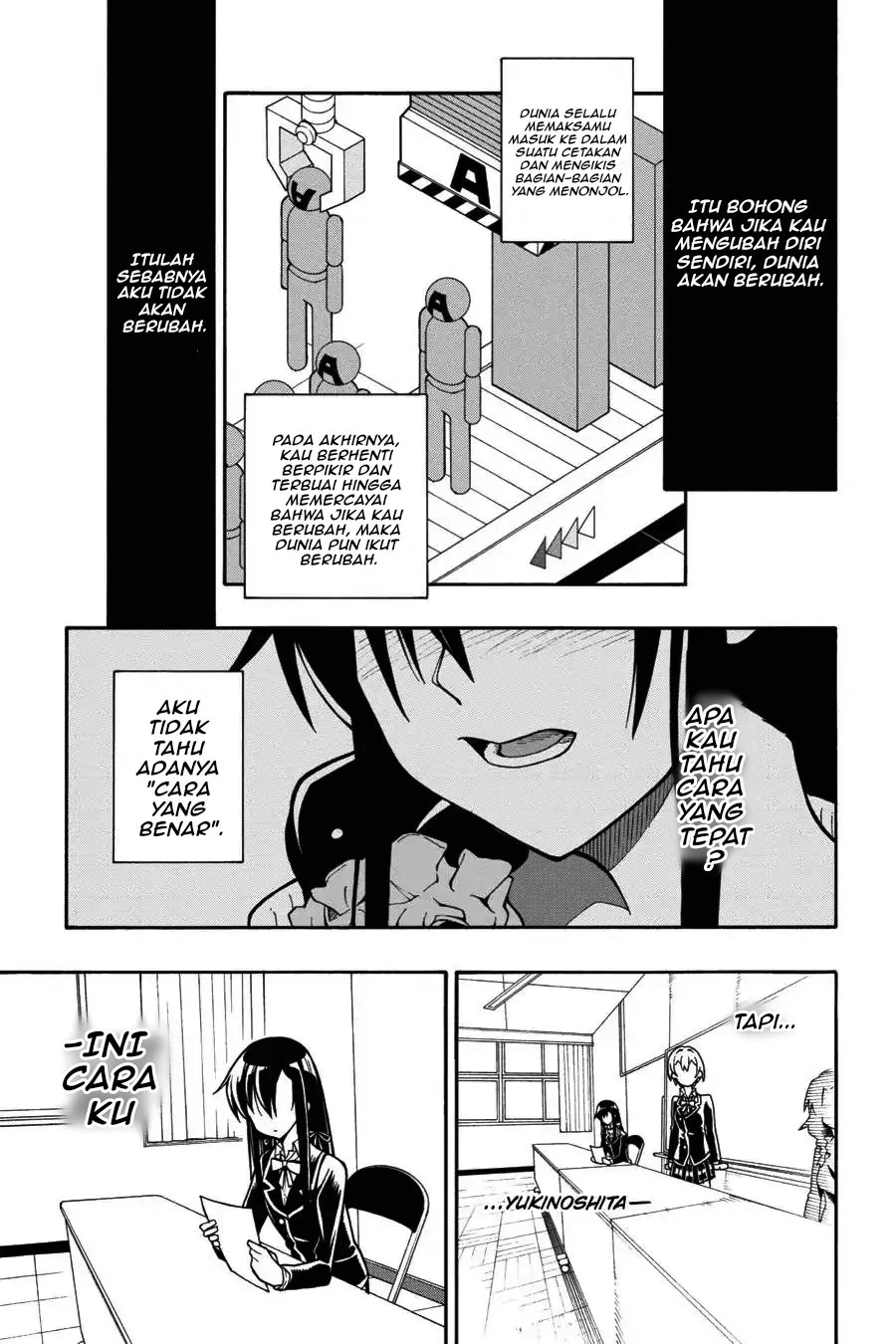 Yahari Ore no Seishun Love Come wa Machigatteiru @comic Chapter 38 Gambar 29