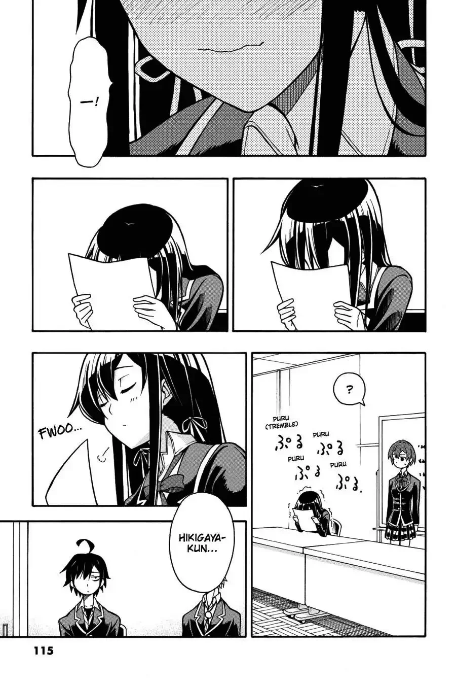 Yahari Ore no Seishun Love Come wa Machigatteiru @comic Chapter 38 Gambar 31