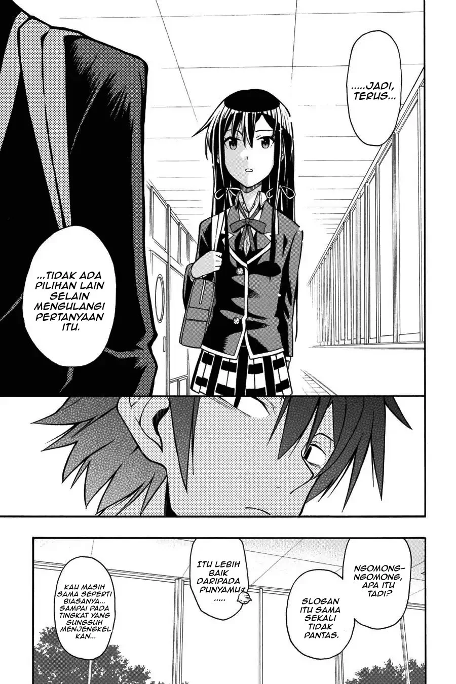Yahari Ore no Seishun Love Come wa Machigatteiru @comic Chapter 38 Gambar 35