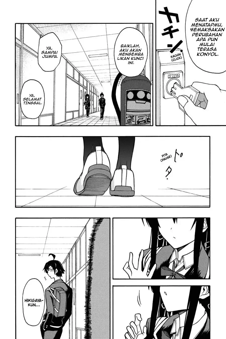 Yahari Ore no Seishun Love Come wa Machigatteiru @comic Chapter 38 Gambar 36