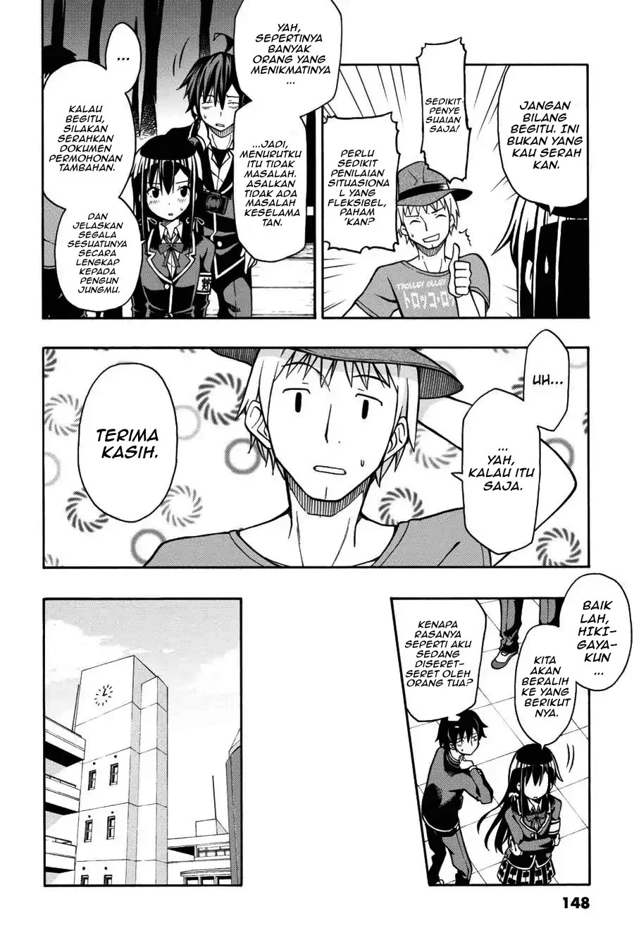 Yahari Ore no Seishun Love Come wa Machigatteiru @comic Chapter 39 Gambar 24