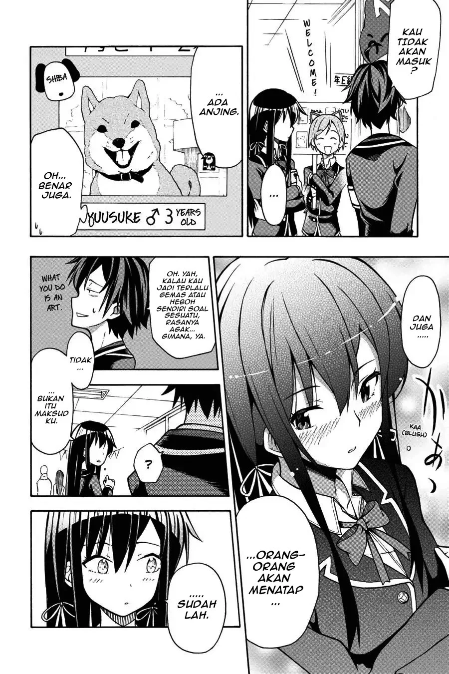 Yahari Ore no Seishun Love Come wa Machigatteiru @comic Chapter 39 Gambar 26