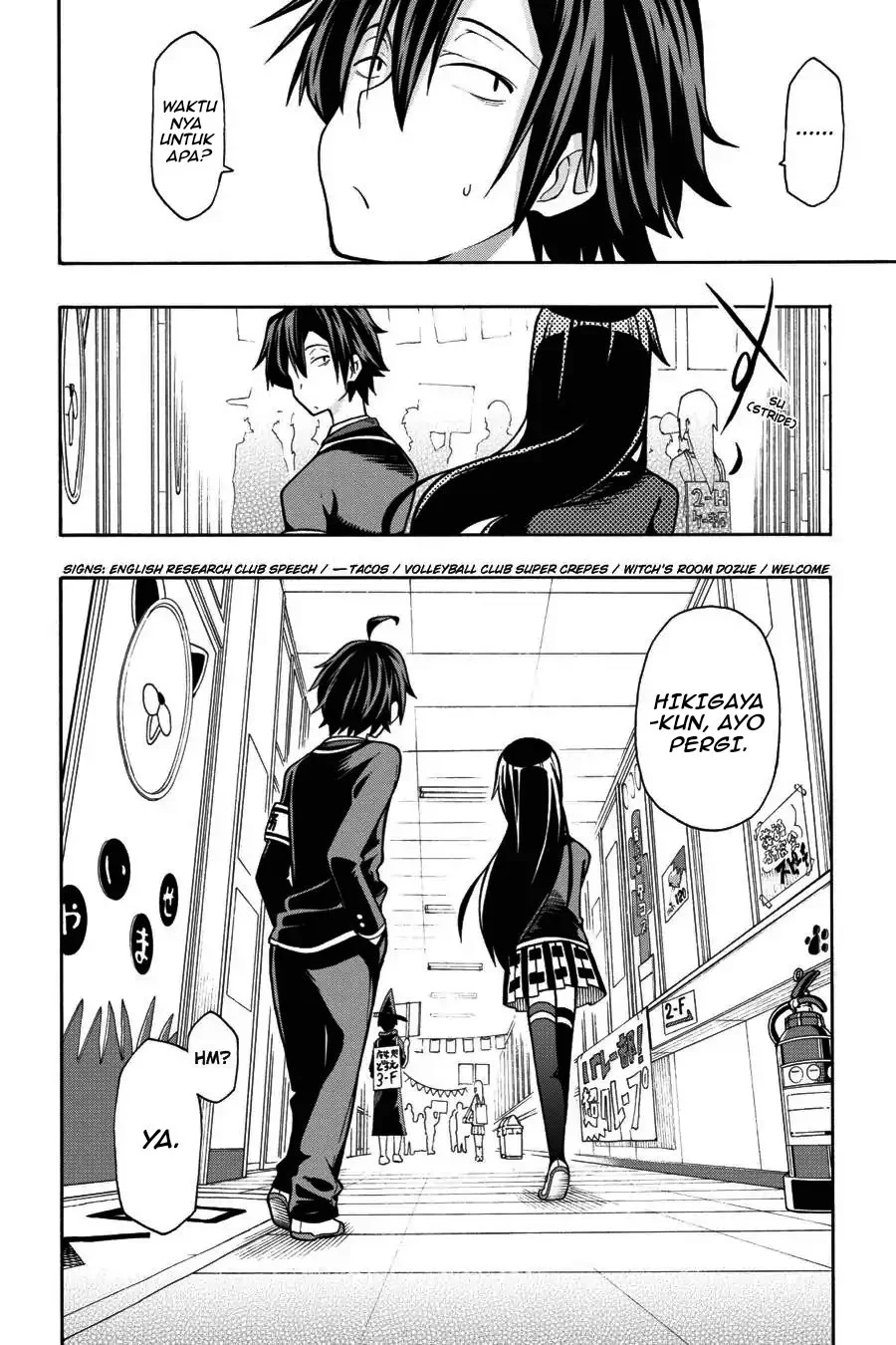 Yahari Ore no Seishun Love Come wa Machigatteiru @comic Chapter 39 Gambar 28