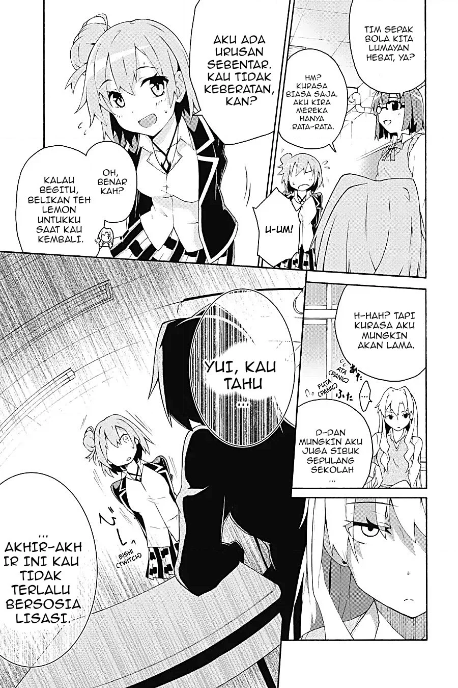 Yahari Ore no Seishun Love Come wa Machigatteiru @comic Chapter 4.1 Gambar 9