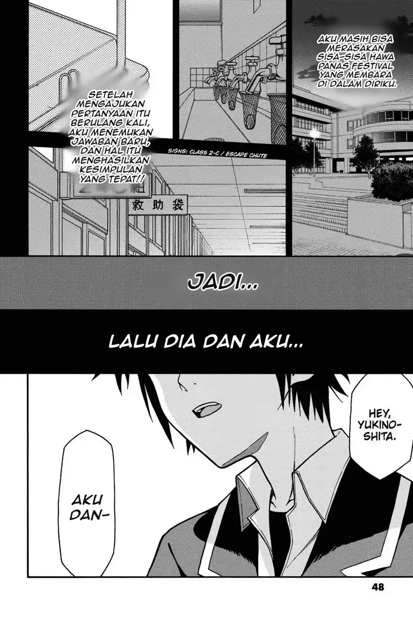 Yahari Ore no Seishun Love Come wa Machigatteiru @comic Chapter 42 Gambar 15