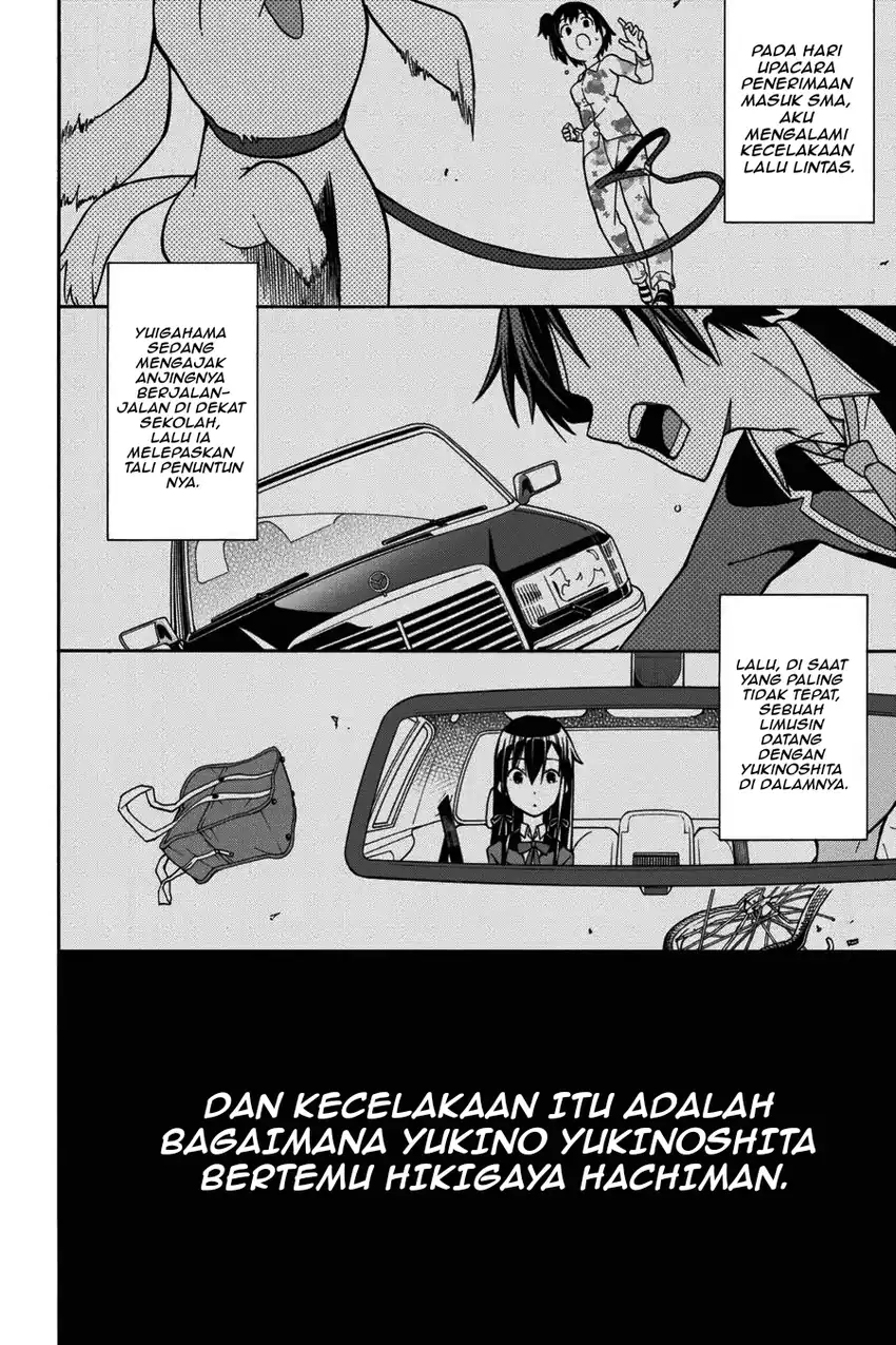 Yahari Ore no Seishun Love Come wa Machigatteiru @comic Chapter 42 Gambar 17