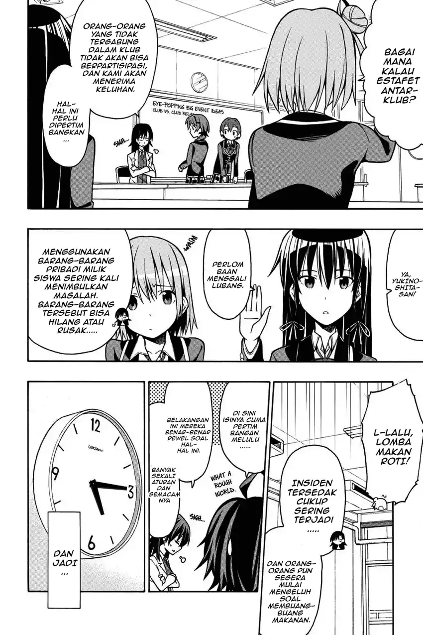Yahari Ore no Seishun Love Come wa Machigatteiru @comic Chapter 43 Gambar 19