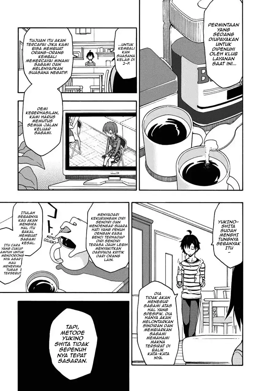 Yahari Ore no Seishun Love Come wa Machigatteiru @comic Chapter 44 Gambar 23
