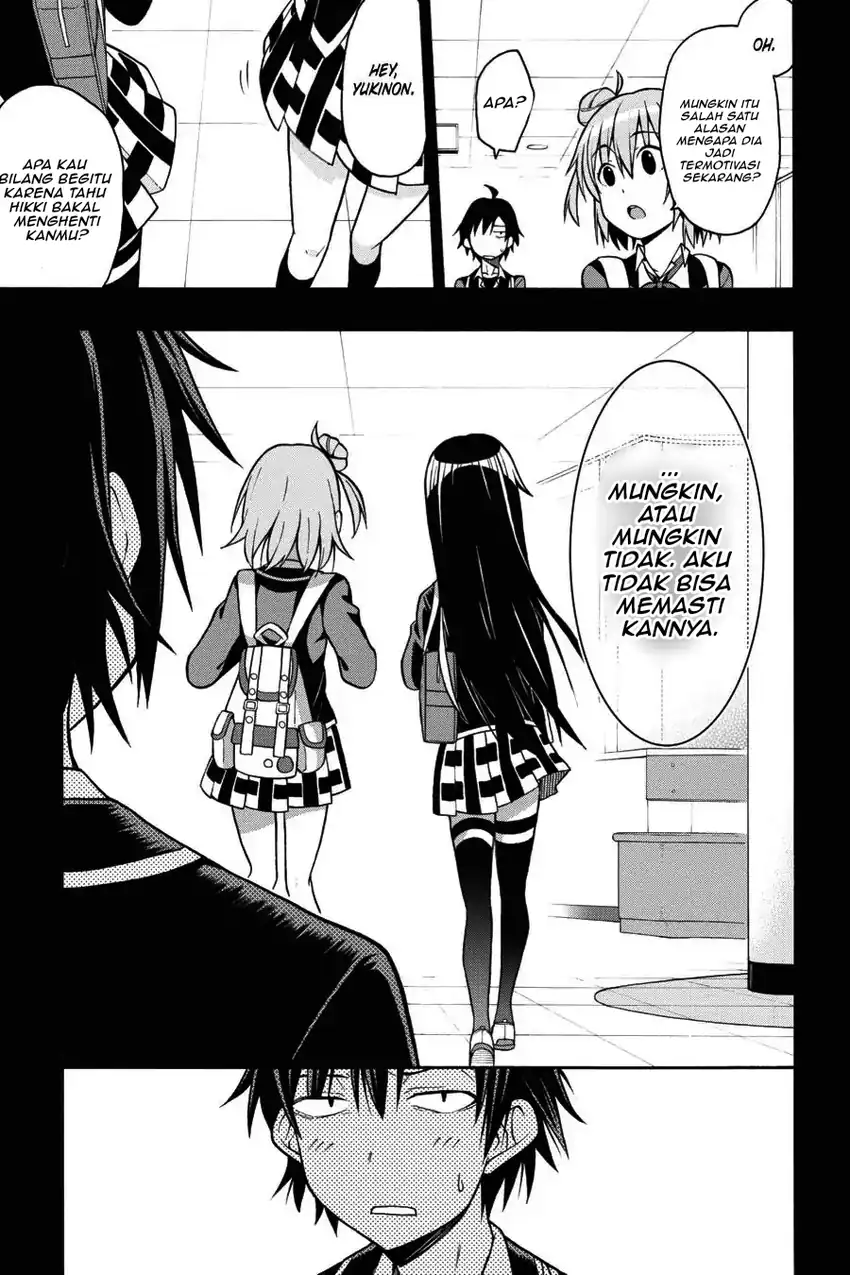Yahari Ore no Seishun Love Come wa Machigatteiru @comic Chapter 44 Gambar 29