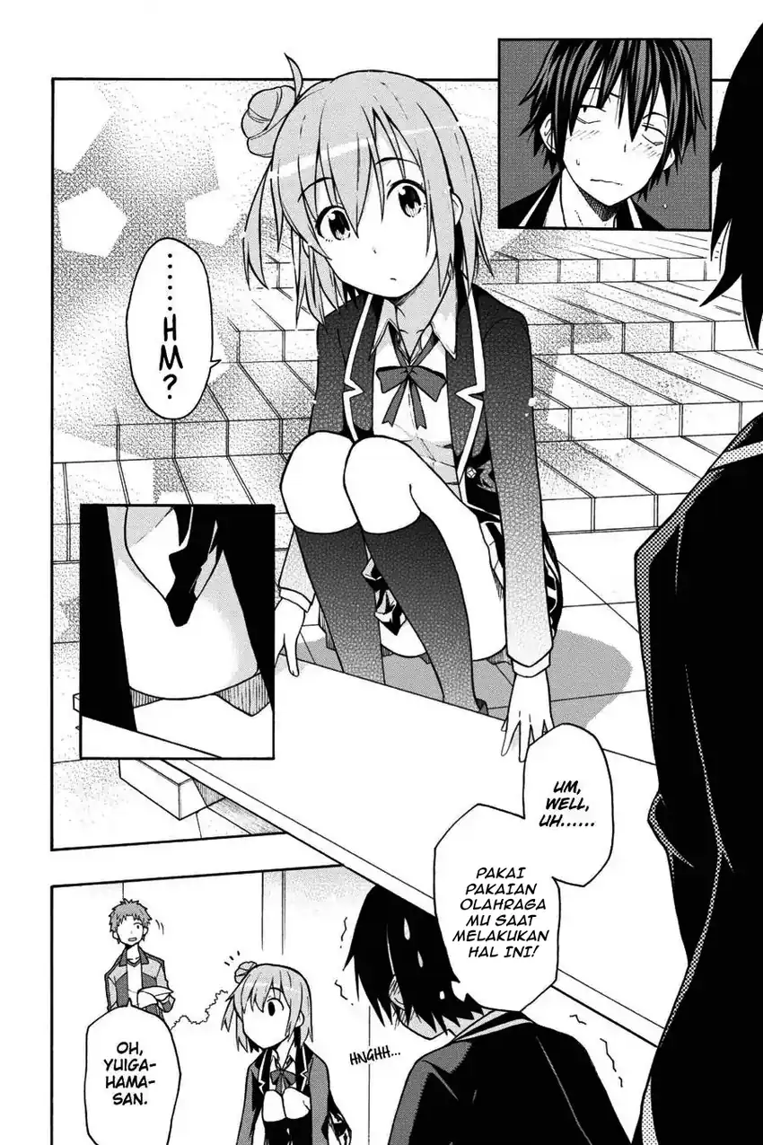 Yahari Ore no Seishun Love Come wa Machigatteiru @comic Chapter 45 Gambar 20