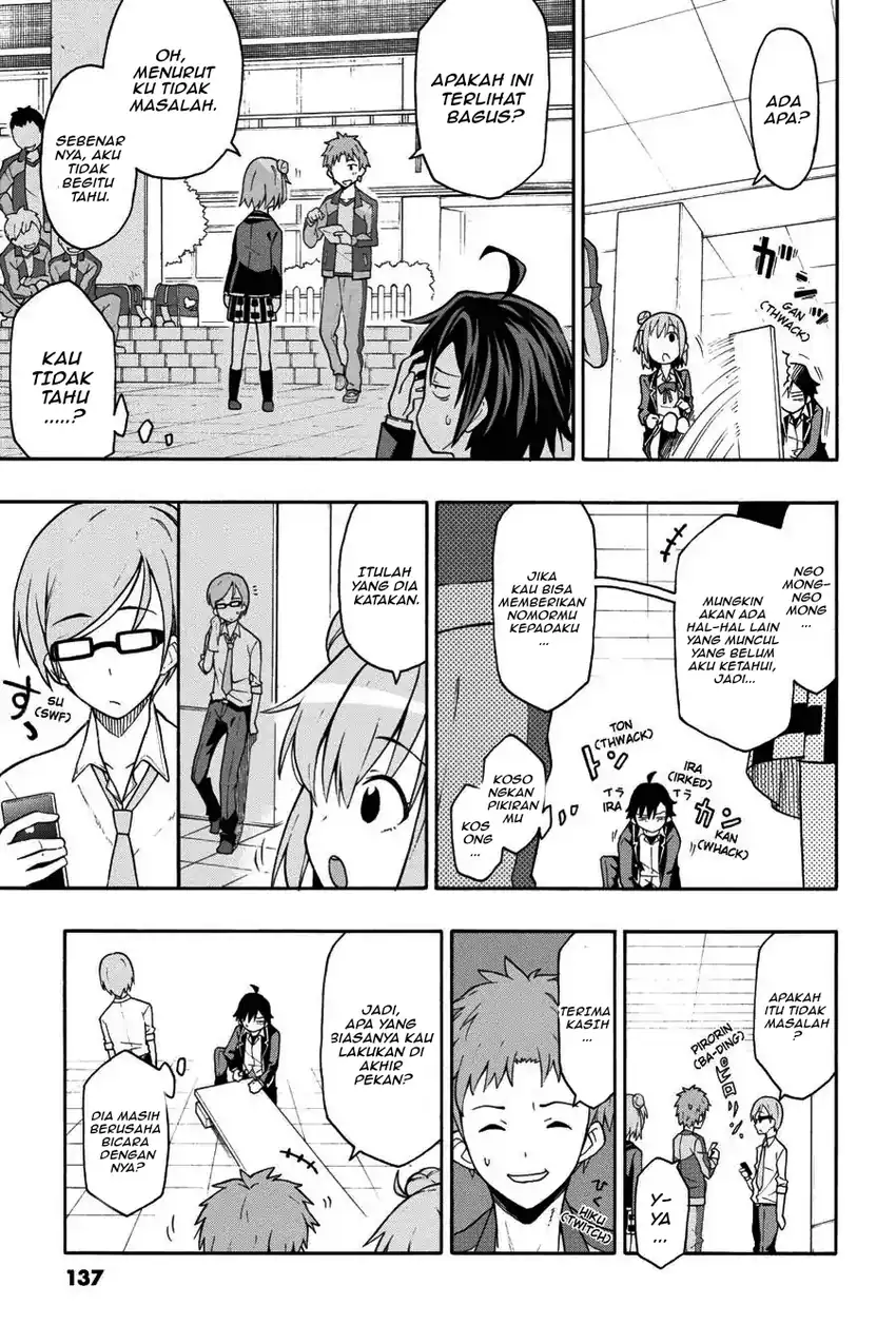 Yahari Ore no Seishun Love Come wa Machigatteiru @comic Chapter 45 Gambar 21