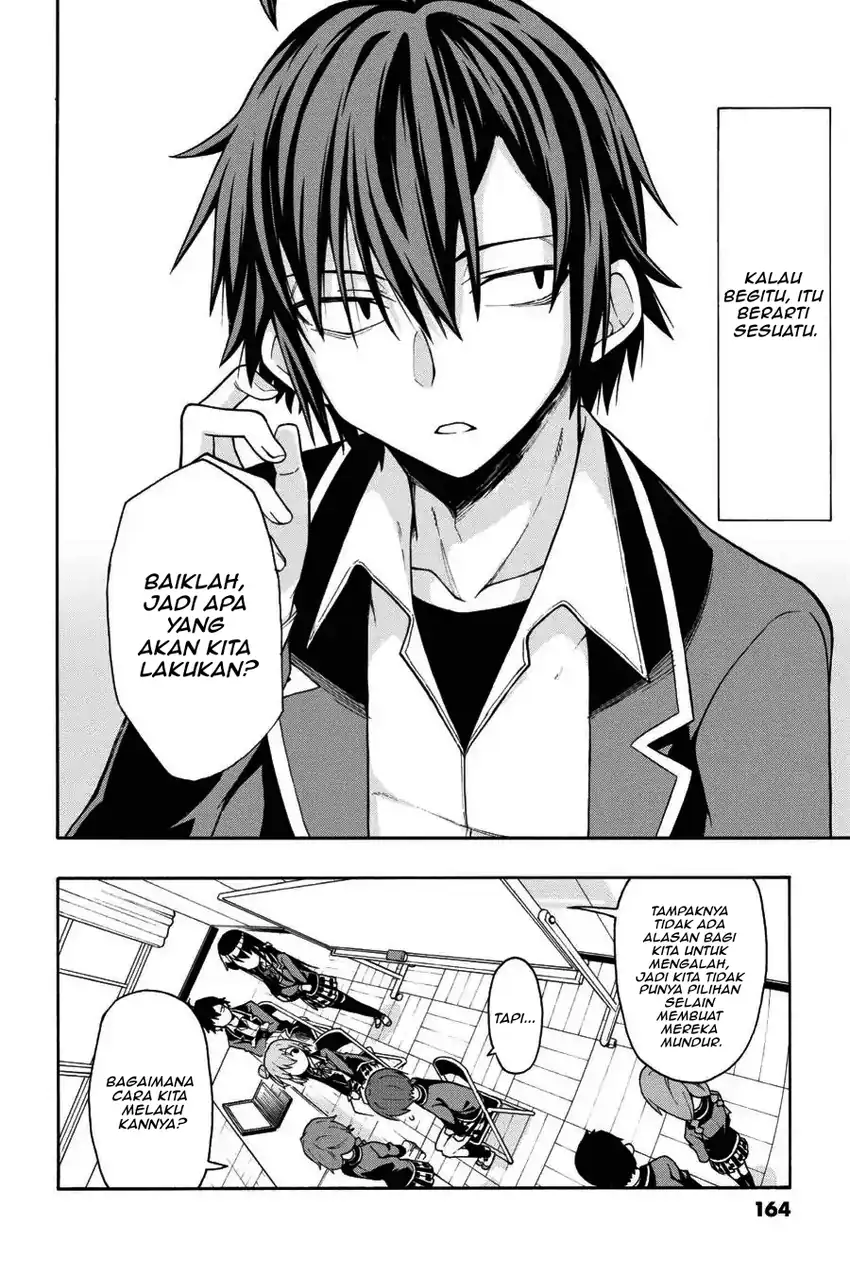 Yahari Ore no Seishun Love Come wa Machigatteiru @comic Chapter 46 Gambar 20