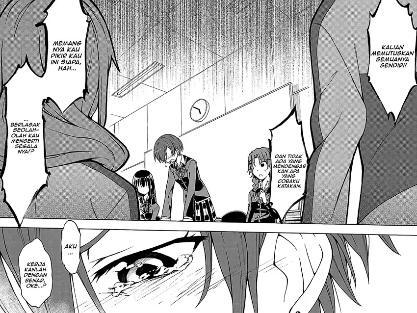 Yahari Ore no Seishun Love Come wa Machigatteiru @comic Chapter 47 Gambar 19