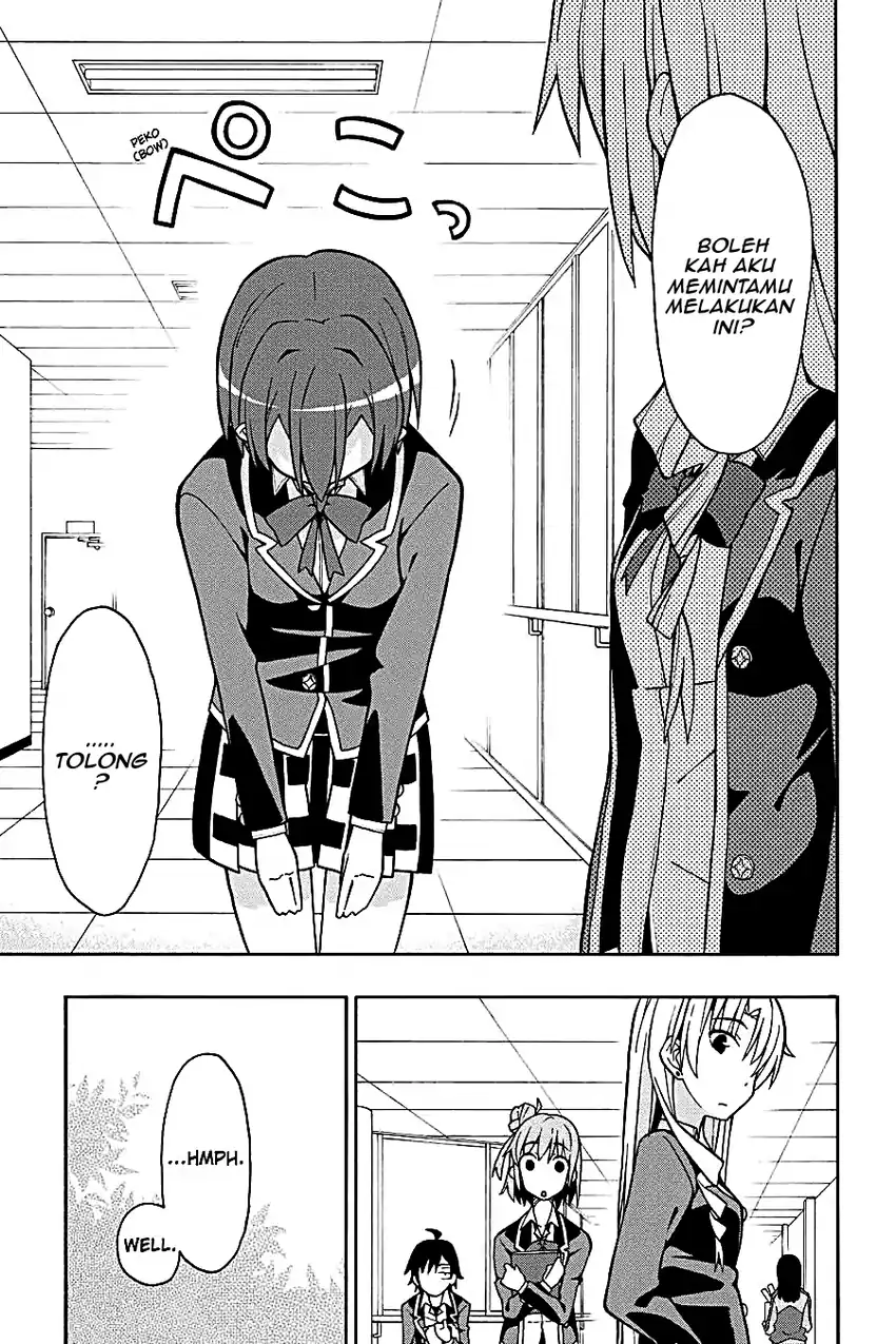 Yahari Ore no Seishun Love Come wa Machigatteiru @comic Chapter 47 Gambar 29