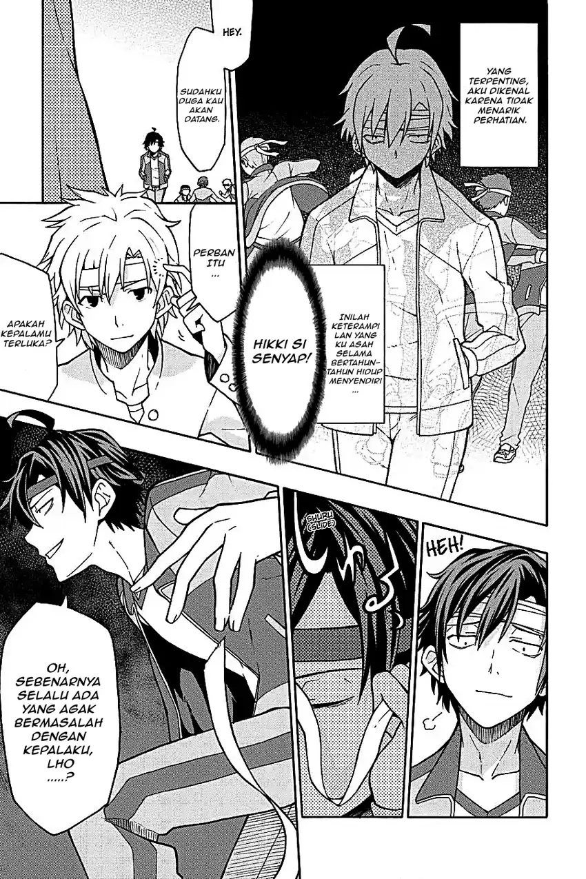 Yahari Ore no Seishun Love Come wa Machigatteiru @comic Chapter 48 Gambar 20