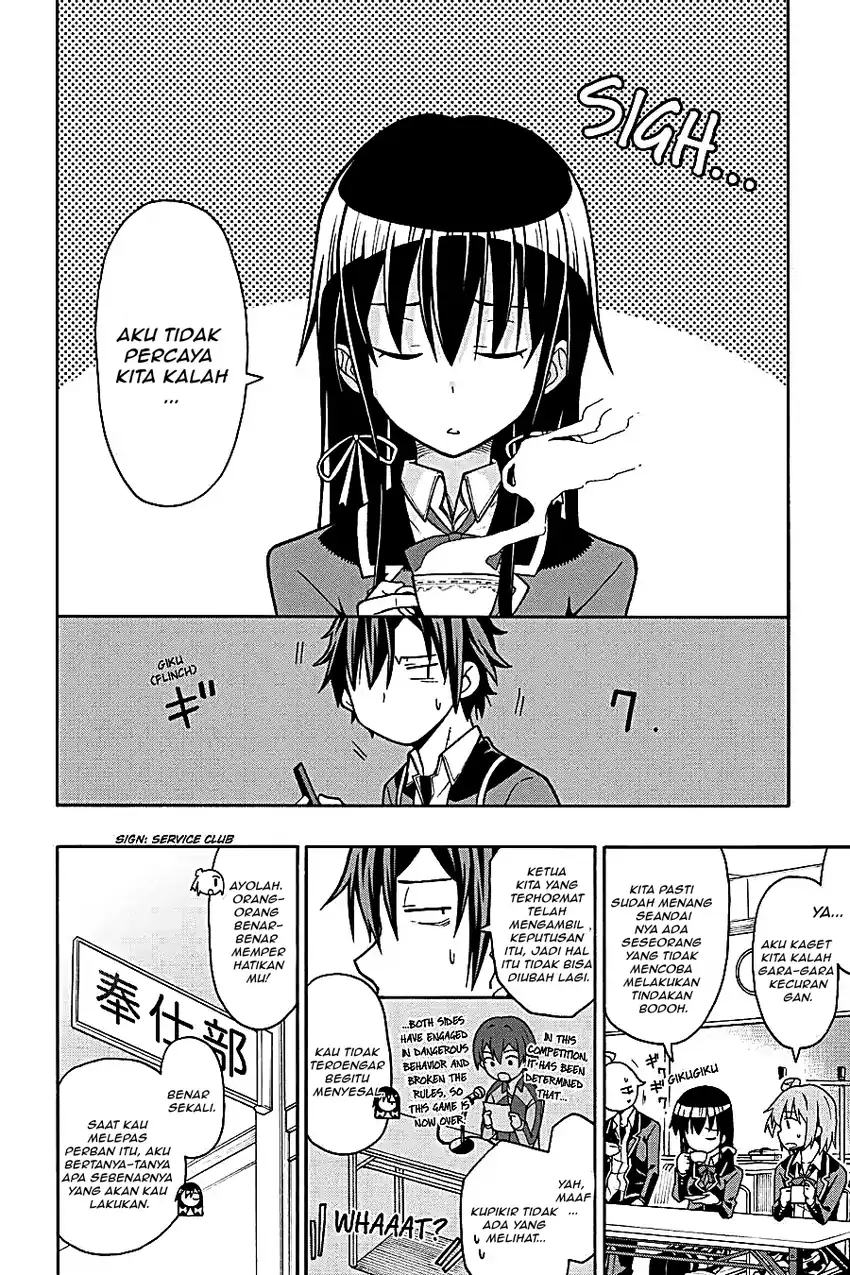Yahari Ore no Seishun Love Come wa Machigatteiru @comic Chapter 48 Gambar 26