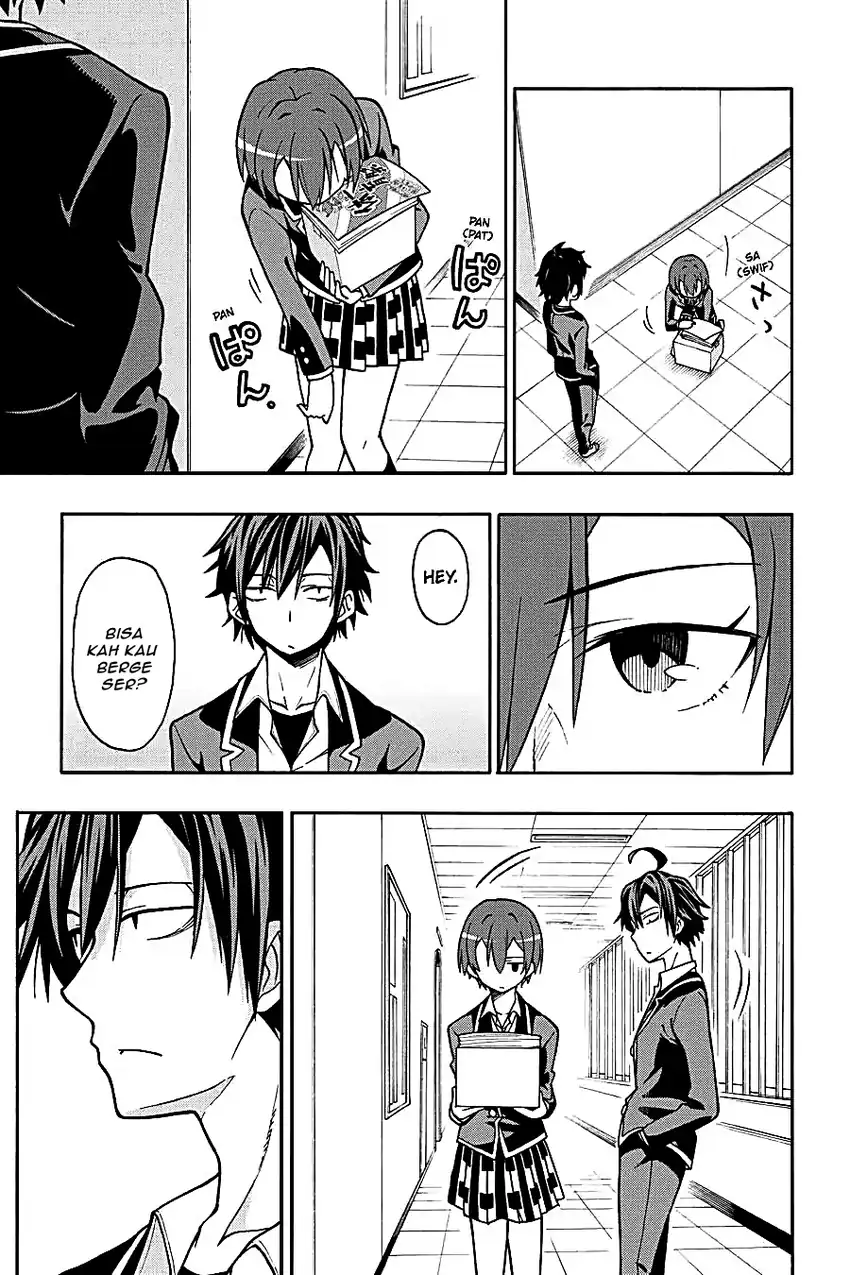 Yahari Ore no Seishun Love Come wa Machigatteiru @comic Chapter 48 Gambar 29