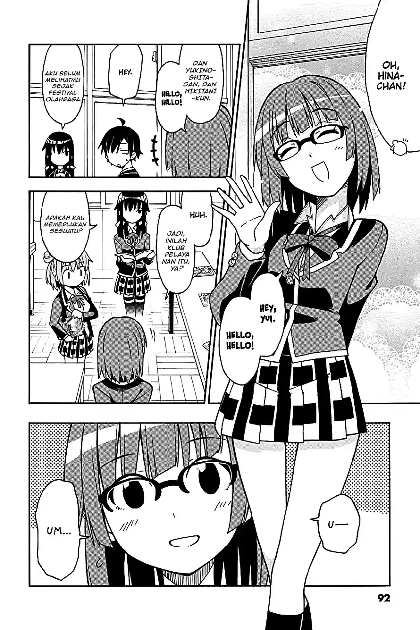 Yahari Ore no Seishun Love Come wa Machigatteiru @comic Chapter 49 Gambar 23