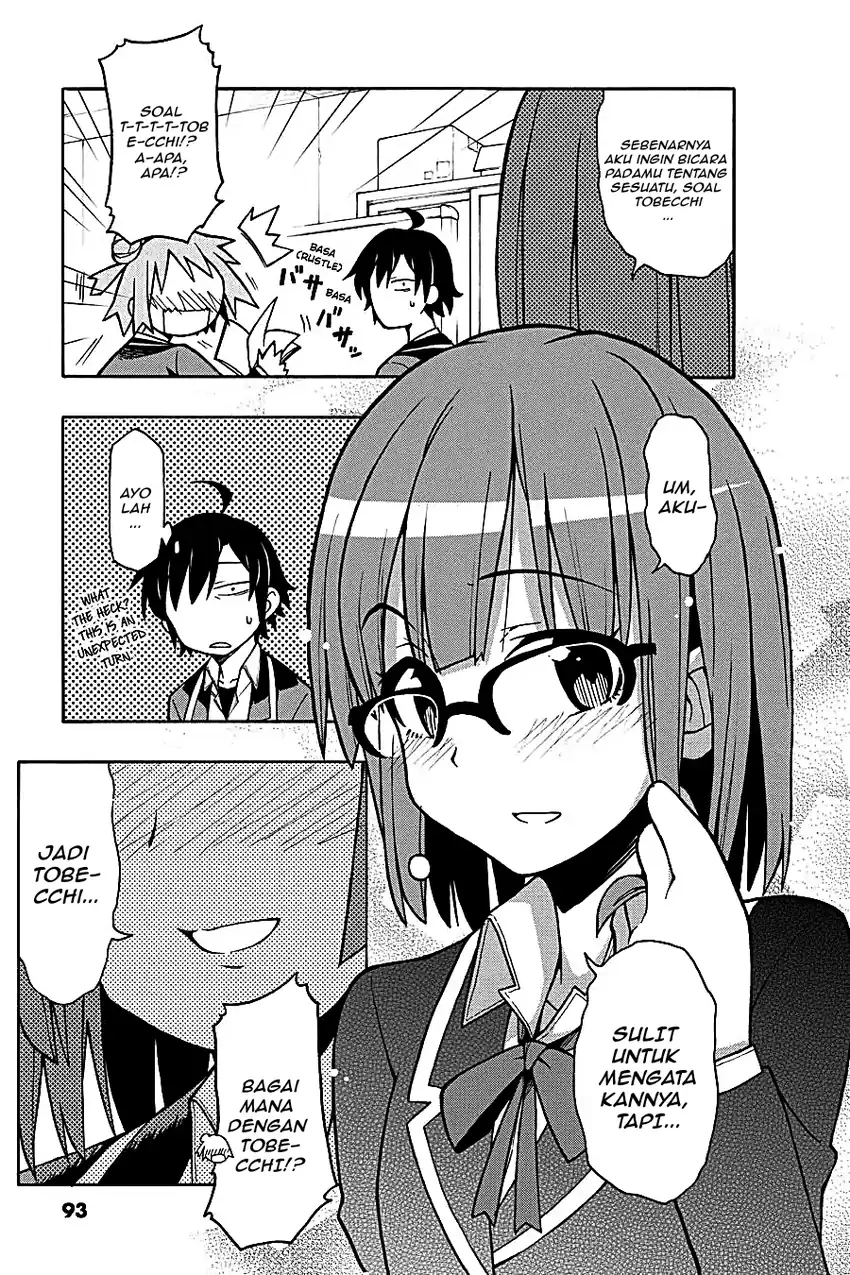 Yahari Ore no Seishun Love Come wa Machigatteiru @comic Chapter 49 Gambar 24