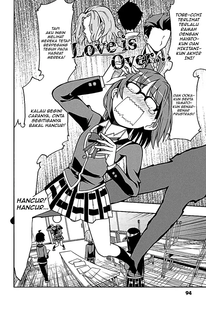 Yahari Ore no Seishun Love Come wa Machigatteiru @comic Chapter 49 Gambar 25