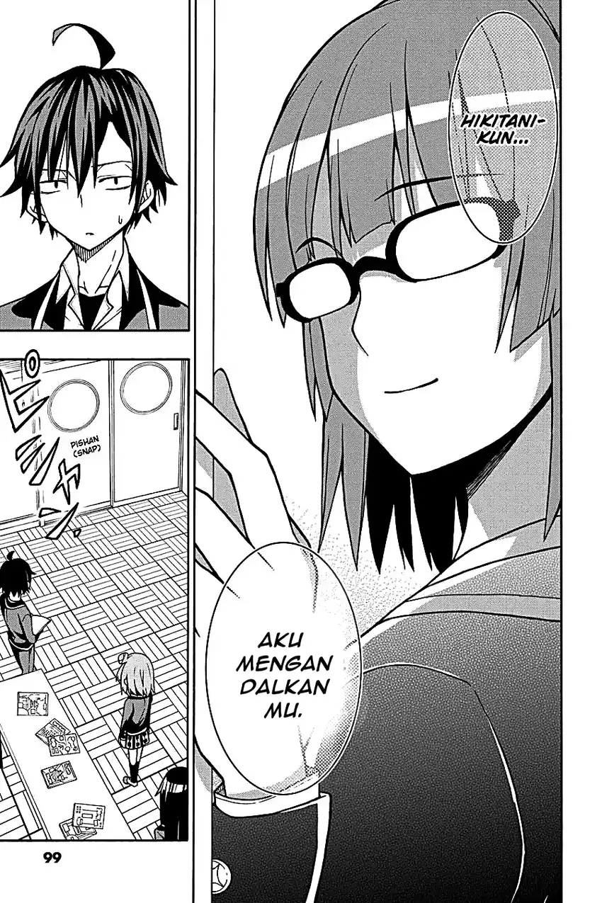 Yahari Ore no Seishun Love Come wa Machigatteiru @comic Chapter 49 Gambar 30
