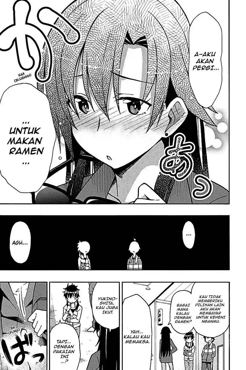 Yahari Ore no Seishun Love Come wa Machigatteiru @comic Chapter 50 Gambar 22