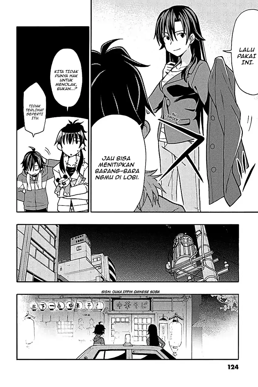 Yahari Ore no Seishun Love Come wa Machigatteiru @comic Chapter 50 Gambar 23
