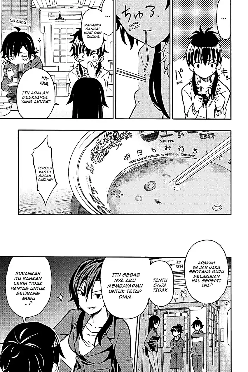 Yahari Ore no Seishun Love Come wa Machigatteiru @comic Chapter 50 Gambar 26