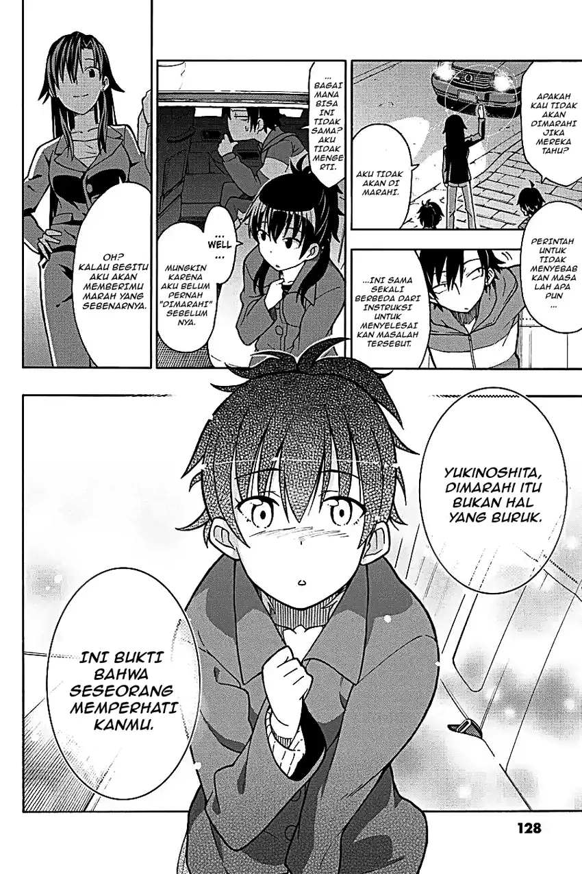Yahari Ore no Seishun Love Come wa Machigatteiru @comic Chapter 50 Gambar 27