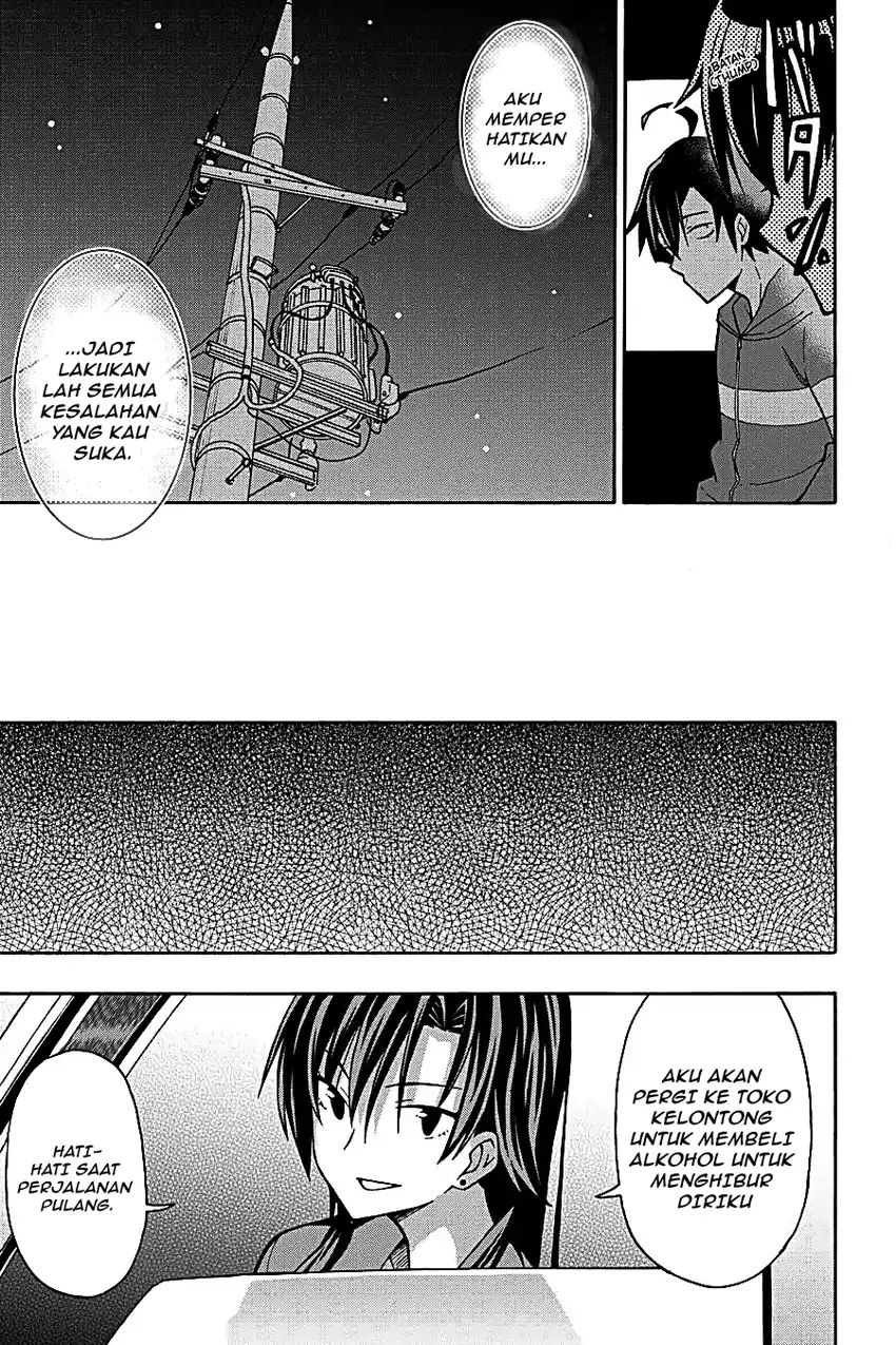 Yahari Ore no Seishun Love Come wa Machigatteiru @comic Chapter 50 Gambar 28