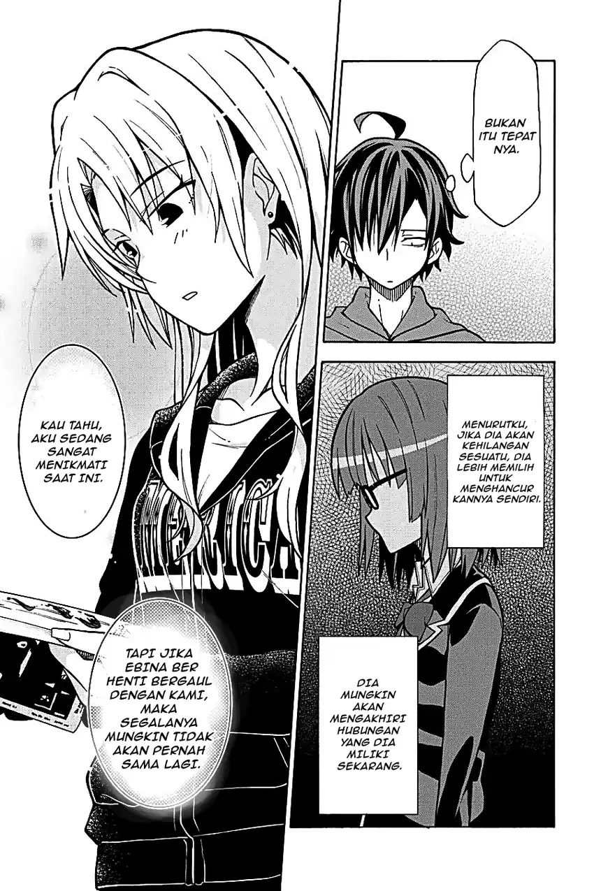 Yahari Ore no Seishun Love Come wa Machigatteiru @comic Chapter 51 Gambar 23
