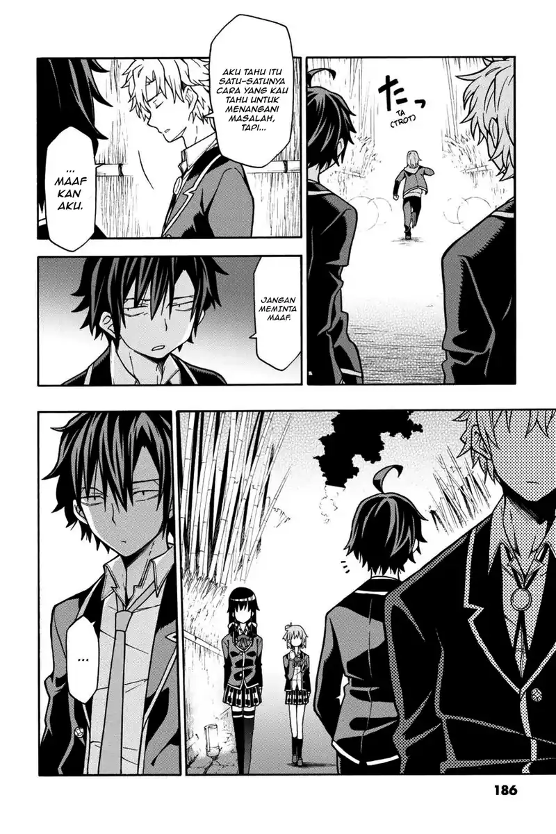 Yahari Ore no Seishun Love Come wa Machigatteiru @comic Chapter 52 Gambar 23