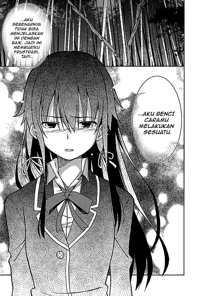 Yahari Ore no Seishun Love Come wa Machigatteiru @comic Chapter 52 Gambar 24