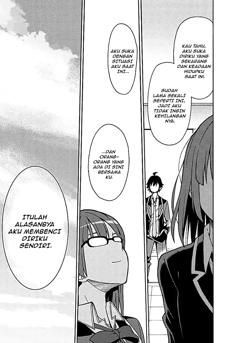 Yahari Ore no Seishun Love Come wa Machigatteiru @comic Chapter 52 Gambar 34